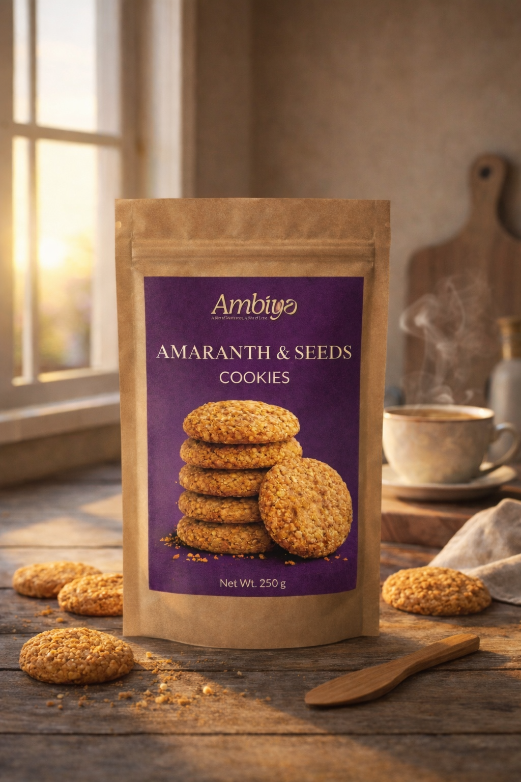 Amaranth & Seeds Cookies (250g)