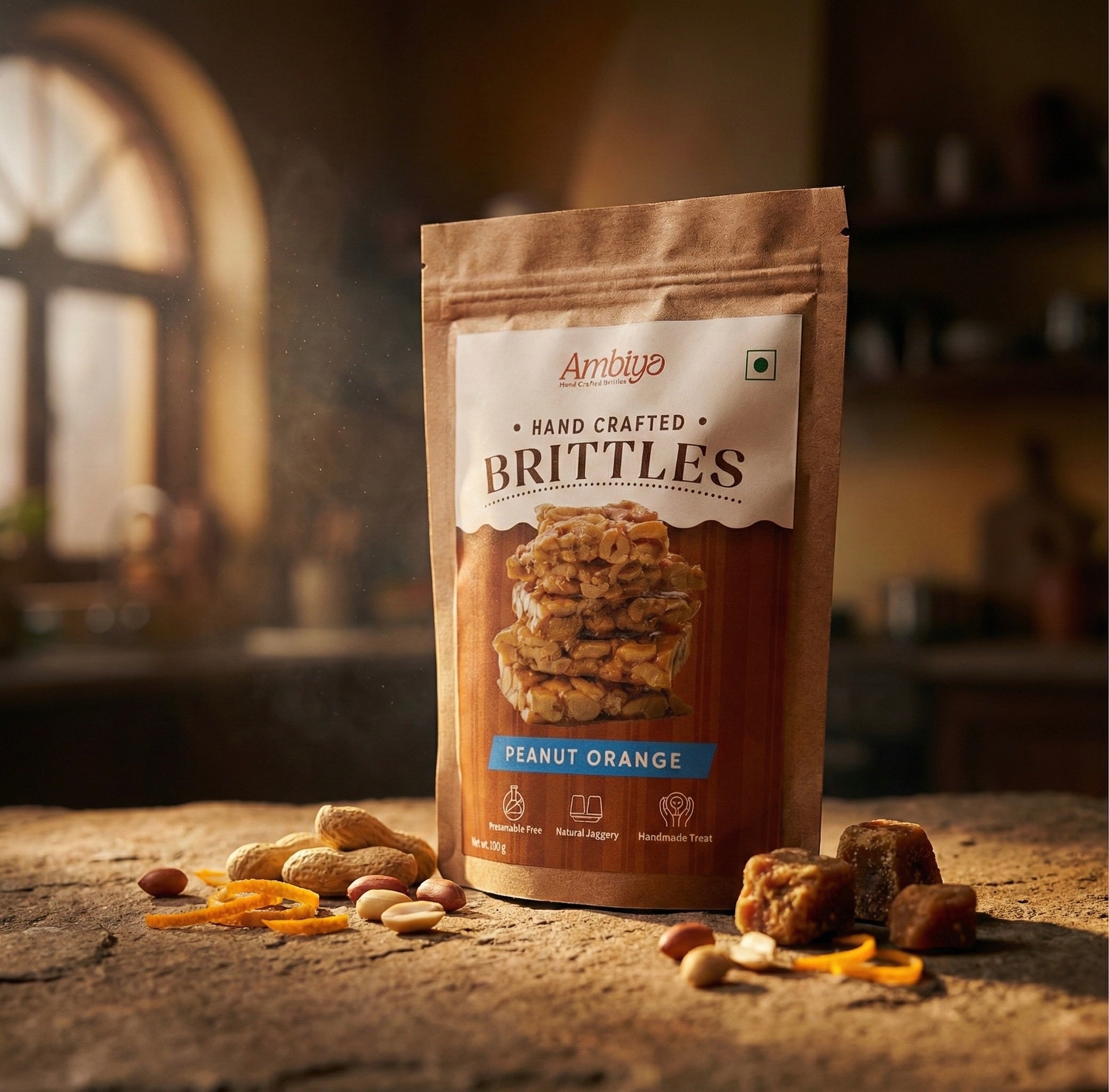 Orange and Peanut (100g)