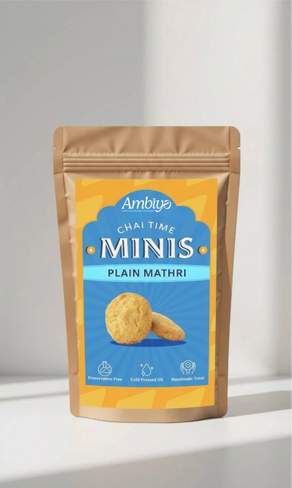 Chai Time Minis | Plain Mathri (250g)